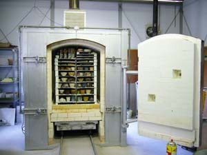 窯出し（ガス窯）